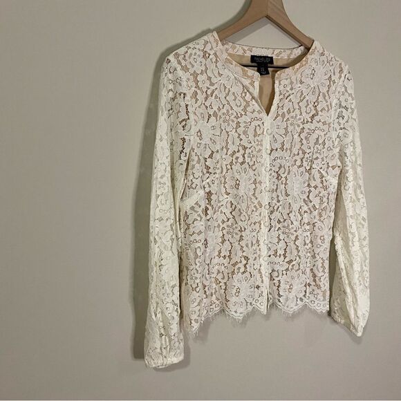Rachel Zoe Lace Top - Picture 3 of 11